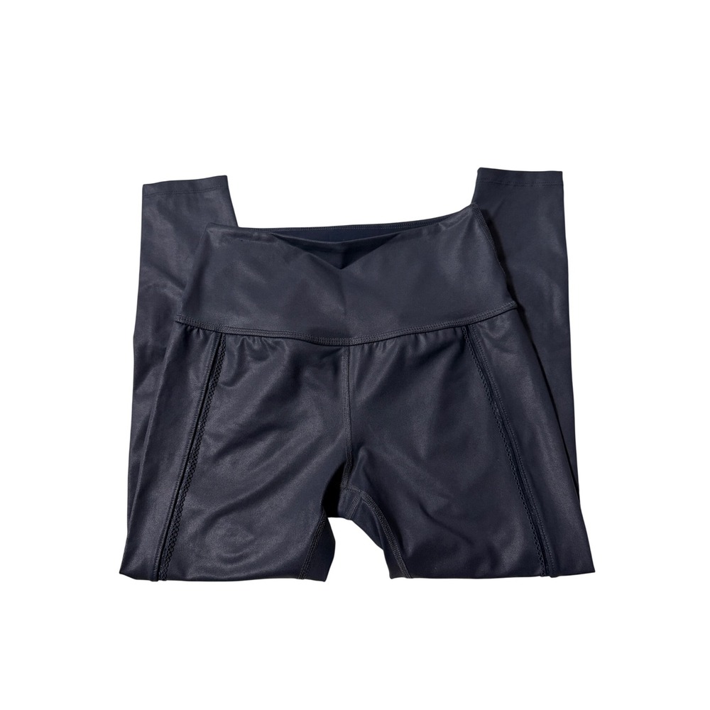 Beyond Yoga Faux Leather High Waisted Leggings Size M
